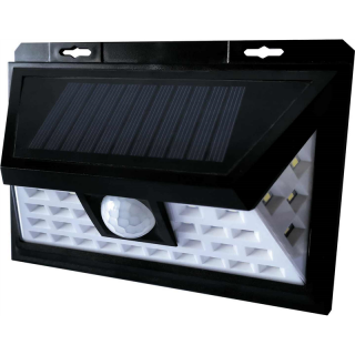 EMA SOLAR PIR 34LED NW 200/20lm - Kinkiet LED elewacyjny SOLAR  GXSO003/GRE