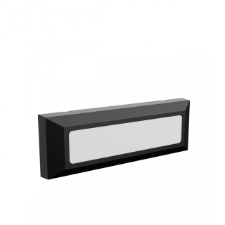 Encanta 6W CCT 230V IP54 230x80x30mm Czarny Natynkowa Elewacyjna  SLI003035CCT_PW/WOJ