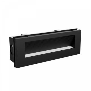 Encanta Asymmetric 6W CCT 230V IP54 230x84x60mm Czarny Podtynkowa Elewacyjna  SLI003032CCT_PW/WOJ