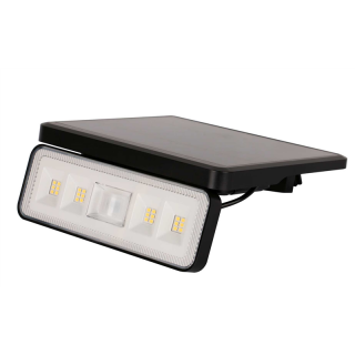 EXPOS SOLAR PIR 24LED NW 1000lm - Oprawa Solarna LED z czujnikiem ruchu PIR  GXSO022/GRE