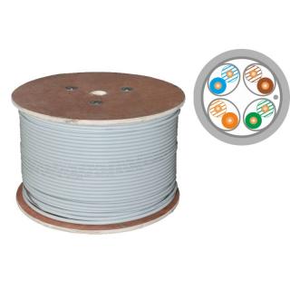 F/FTP kabel kat.6A LSOH Dca 4x2x23 AWG(10Gb/s); szpula=500mb FTP  KIFF6ALSOH500D/ALA