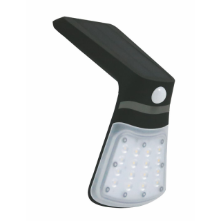 FOX SOLAR PIR 16LED B NW 48/240lm - Kinkiet LED elewacyjny SOLAR  GXSO007/GRE