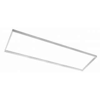 G-TECH Rama do montażu natynkowego paneli LED 30x120cm, bez śrub, biały  GT-RM30X120-00/GTV