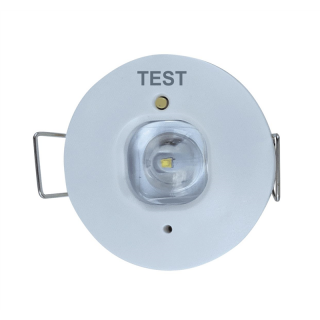 GATRION open area LED Emergency 3H 1W CW - Oprawa specjalistyczna LED z modułem awaryjnym  GXNO063/GRE