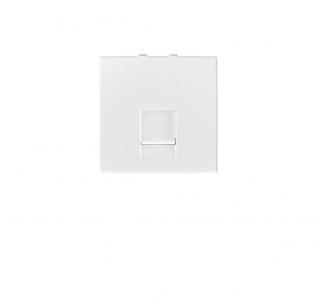 Gniazdo K45 komputerowe pojedyncze 45x45 (RJ45Cat 6), m45 BIURO 04-1405-102 bi  25334/KAN