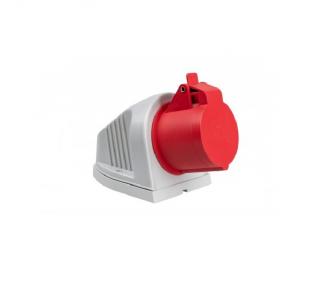 Gniazdo siłowe stałe 16A 3P + N + uziemienie, IP44; GSS-5-16/22/30, OSPEL  GSS-5-16/22/30/OSP