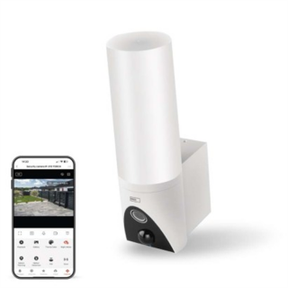 GoSmart Kamera zewnętrzna obrotowa IP-310 TORCH z WiFi i lampą, biała  H4064/EMO