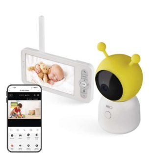 GoSmart Niania elektroniczna IP-500 GUARD obrotowa z monitorem / WiFi  H4052/EMO