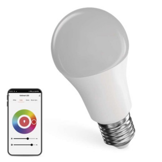 GoSmart Żarówka LED A60 / E27 / 9 W (60 W) / 806 lm / RGB / ściemnialna / WiFi  ZQW514R/EMO