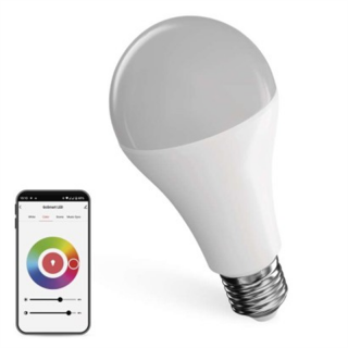 GoSmart Żarówka LED A65 / E27 / 14 W (94 W) / 1 400 lm / RGB / ściemnialna / WiFi  ZQW516R/EMO