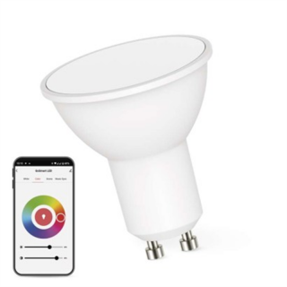 GoSmart Żarówka LED MR16 / GU10 / 4,8 W (35 W) / 400 lm / RGB / ściemnialna / WiFi  ZQW832R/EMO