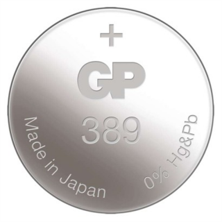 GP Bateria guzikowa do zegarków 389 (SR54, SR1130) 1BL  B3389F1/EMO