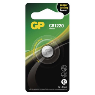 GP Bateria litowa guzikowa CR1220 1BL  B15201/EMO