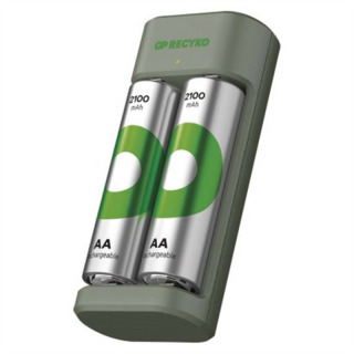 GP Ładowarka Recyko Eco E221 + 2× AA ReCyko 2100 /*MPP  B50224/EMO