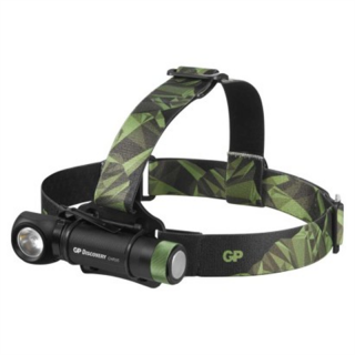 GP Latarka czołowa LED ładowalna Discovery CHR35, 600 lm  P8555/EMO