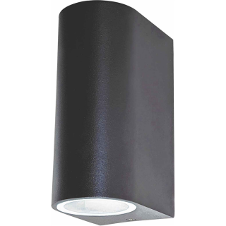 GUBE-R Black 2GU10 - Kinkiet 2xGU10 elewacyjny  GXPS154/GRE