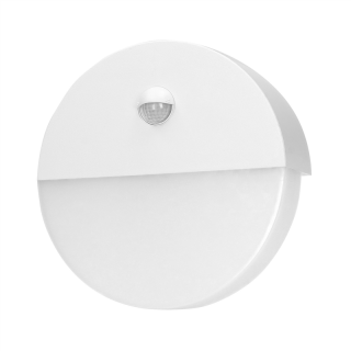 HALIT LED 10W, oprawa ogrodowa z czujnikiem ruchu 140st, 600lm, IP65, 4000K, IK10, biała  AD-OP-6116WLPMR4/ORN