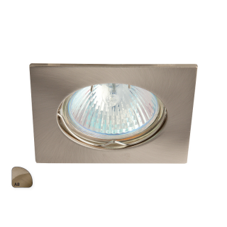 IZZY DS10-Q-AB - Oczko (komponent) kwadrat aluminium  GXPL009/GRE