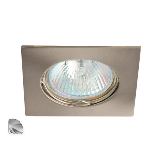 IZZY DS10-Q-C - Oczko (komponent) kwadrat aluminium  GXPL010/GRE