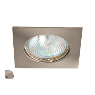 IZZY DS10-Q-SN - Oczko (komponent) kwadrat aluminium  GXPL011/GRE