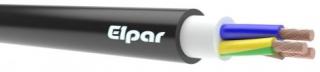 Kabel bezhalogenowy N2XH-J 5x10 RE B2ca 0,6/1kV, energetyczny i sterowniczy, czarny; ELPAR  5901854434872/ELP
