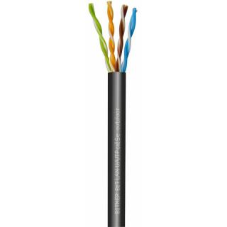 Kabel do sieci teleinformatycznych zewnętrzny U/UTP 4x2x24AWG (0,5) cat. 5e outdoor 200MHz, skrętka nieekranowana UTP odporna na UV, bez żelu, nie do ziemi BiTLAN; BITNER  TI0060/BIT
