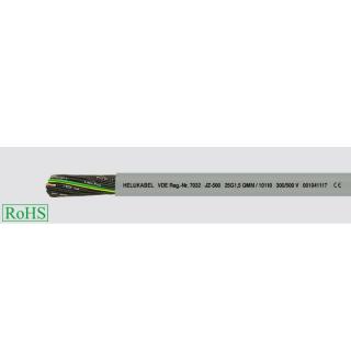 Kabel sterowniczy JZ-500 5x2,5 QMM 300/500V elastyczny, żyły czarne numerowane; 10125, HELUKABEL  10125/HLK