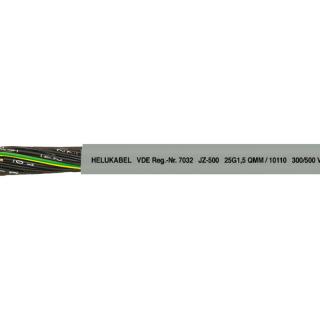 Kabel sterowniczy OZ-500 3x0,5 QMM 300/500V elastyczny, żyły czarne numerowane; 10003, HELUKABEL  10003/HLK