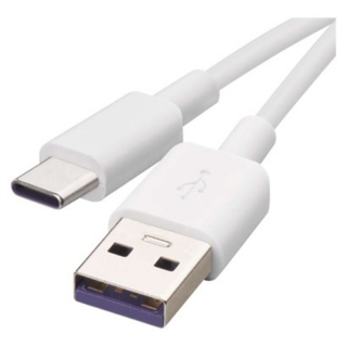 Kabel USB 2.0, wtyk A - C, ładowanie, transmisja danych, 1,5 m, biały  SM7026/EMO