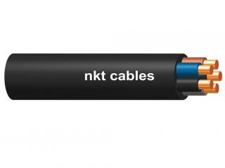 Kabel YKY 5x35 żo RMC 0,6/1kV elektroenergetyczny z żyłą miedzianą i izolacją PVC, bęben zwrotny, NKT CABLES  112194017/NKT