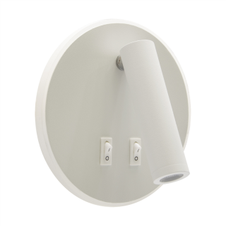 Kinkiet do czytania OTELLO LED C 6W+3W WHITE  03722/IDE