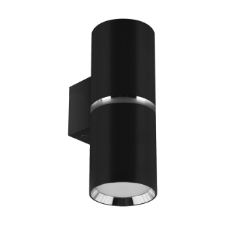 Kinkiet dwustronny DIOR WLL 2xGU10 BLACK/CHROME  04268/IDE