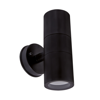 Kinkiet dwustronny elewacyjny GORDON 2xGU10 BLACK  03937/IDE