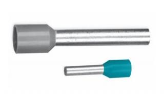 Końcówka kablowa tulejkowa, izolowana, wg standardu DIN, cynowane galwanicznie Ai 1-8, przekrój żyły 1mm2, długość 8mm, opk=100szt; TOKRJ0010000801, RADPOL  TOKRJ0010000801/RAD