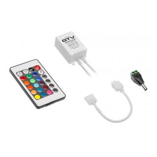 Kontroler LED RGB mini, 12V DC, IP20, max.72W  LD-KONMINI-RGB/GTV
