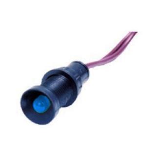 Kontrolka diodowa, lampka sygnalizacyjna KLP5B/230V, klosz 5mm, 230V (niebieska); (opk. 10szt)  84505003/SIM
