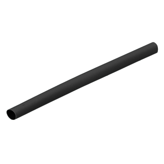 Koszulka termokurczliwa O10mm 1m, blister, czarna  OR-KT-13219/B/ORN