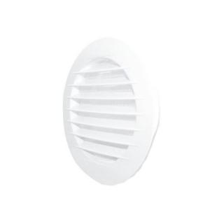 Kratka wentylacyjna okrągła wentylator fi100mm, wymiary zewn: fi133x26mm, biały, KRO 100; 007-0184, DOSPEL  007-0184/DOS