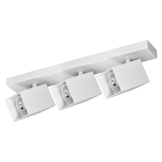 KUBAR SP 3, oprawa ścienno-sufitowa, 3xGU10, IP20, biała  AD-OP-6511WGU10/ORN