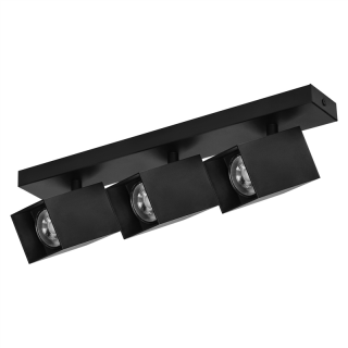 KUBAR SP 3, oprawa ścienno-sufitowa, 3xGU10, IP20, czarna  AD-OP-6511BGU10/ORN