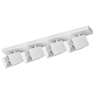 KUBAR SP 4, oprawa ścienno-sufitowa, 4xGU10, IP20, biała  AD-OP-6512WGU10/ORN