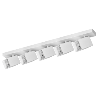 KUBAR SP 5, oprawa ścienno-sufitowa, 5xGU10, IP20, biała  AD-OP-6513WGU10/ORN