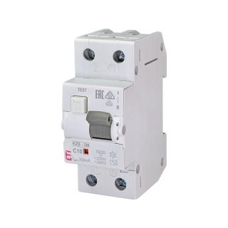 KZS-2M AC C10/0.03 Wyłącznik różnicowoprądowy z zabezpieczeniem nadprądowym  002173122/ETI