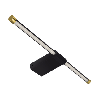 Lampa do łazienki PASO LED 12W BLACK NW  04115/IDE
