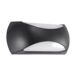 Lampa elewacyjna ENDURO LED 12W 2C BLACK NW  03877/IDE