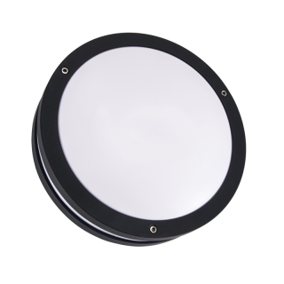 Lampa elewacyjna z numerem domu SOLINA LED C 7,5W BLACK NW  03837/IDE
