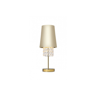 Lampa stołowa NESTO, 6076, E27, max. 40W, max. 250V, IP20, śr. 20 cm, kremowa  OS-NES3-05-DEC/GTV