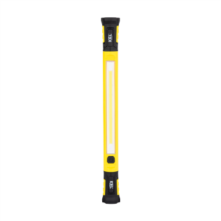 Lampa warsztatowa LED akumulatorowa (7.4V 2600mAh - Li-ion) z magnesami, hakiem i obracającą się podstawą - 10W COB LED 1000lm 6500K  W-00337/PLR