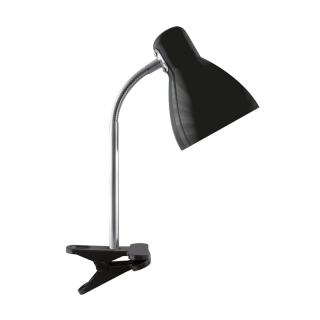Lampka biurkowa KATI E27 BLACK CLIP  04500/IDE
