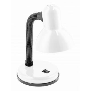 Lampka biurkowa RIO, E27, max. 40W, 220-240V, biały  LB-RIOE27-10/GTV